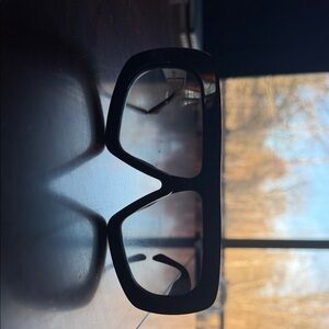 Celine Black Oversized Sunglasses EUC